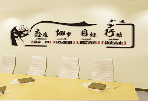 资源企业文化墙主要展示什么？