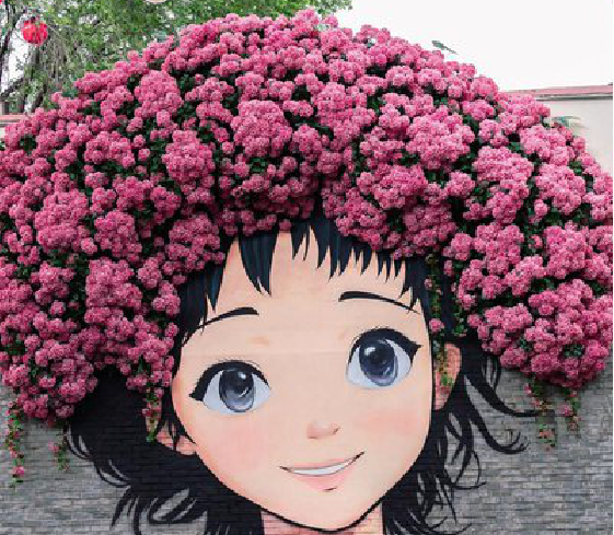 资源墙体彩绘-网红墙打卡