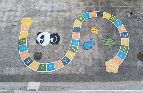 资源地面游戏彩绘