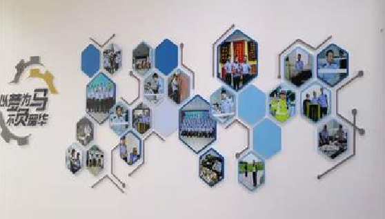 资源文化墙最常见的做法。