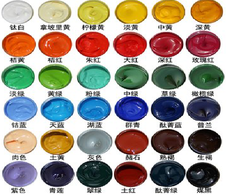 资源墙绘颜色的选择有讲究。