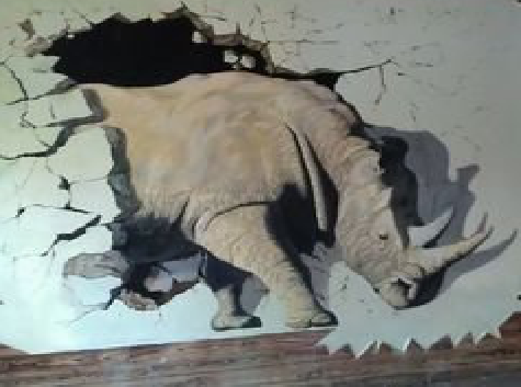 资源在墙绘中，如何绘制3D效果？