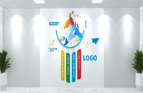 资源公司企业形象墙的工艺材料有哪些？