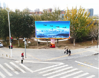 资源户外大屏广告投放要点。